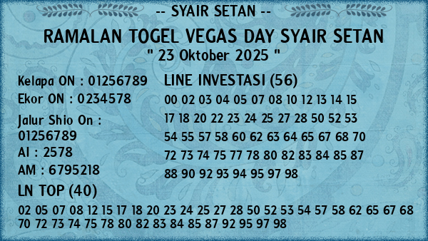 Prediksi Vegas Day