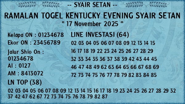 Prediksi Kentucky Evening