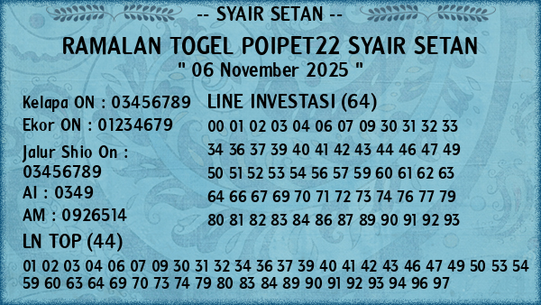 Prediksi Poipet22