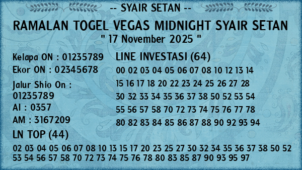 Prediksi Vegas Midnight