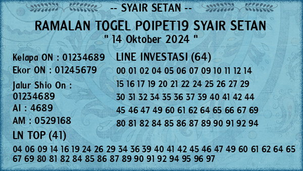 Prediksi Poipet19