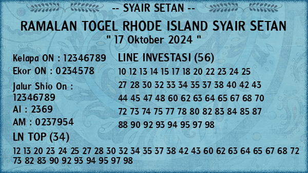 Prediksi Rhode Island