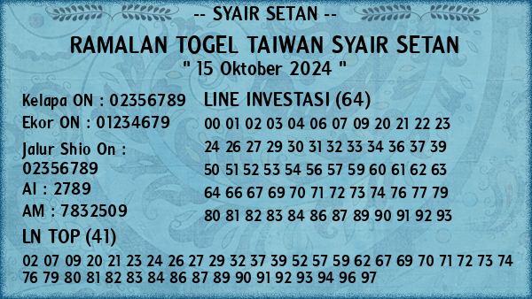 Prediksi Taiwan