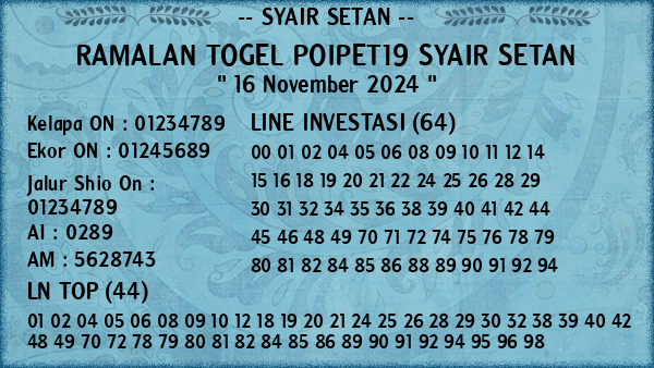 Prediksi Poipet19