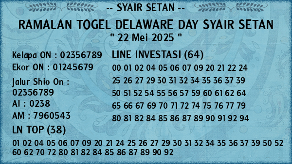 Prediksi Delaware Day