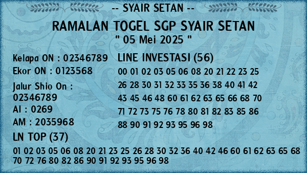 Prediksi SGP