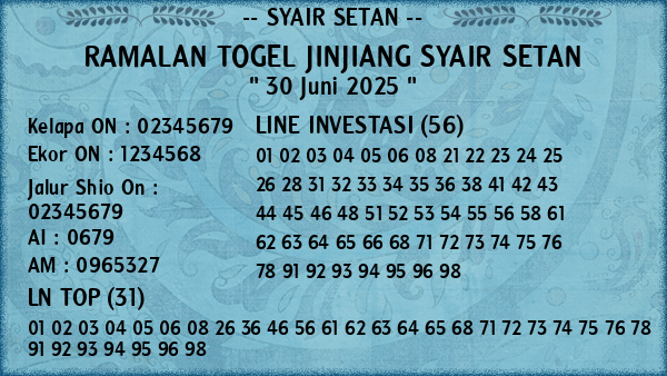 Prediksi Jinjiang