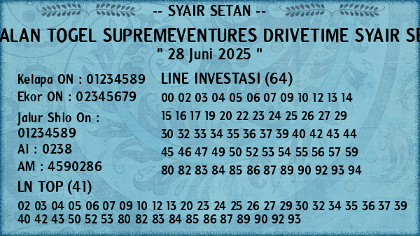 Prediksi Supremeventures Drivetime