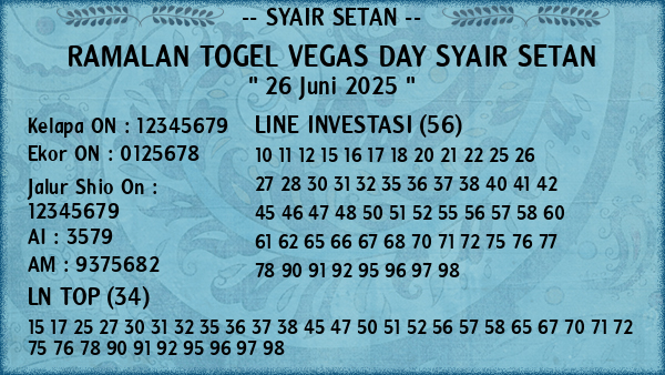 Prediksi Vegas Day