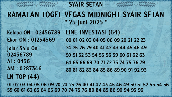 Prediksi Vegas Midnight