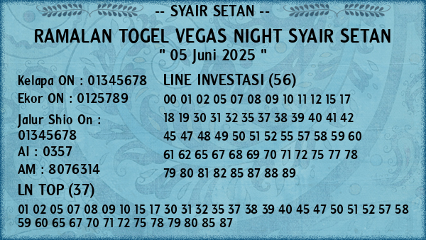 Prediksi Vegas Night